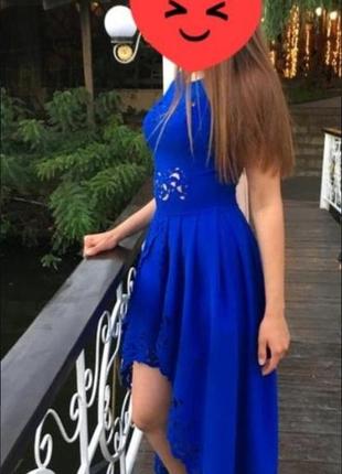 Платья синее