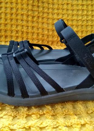 Сандалии босоножки teva tierra black hiking sandals 37р5 фото