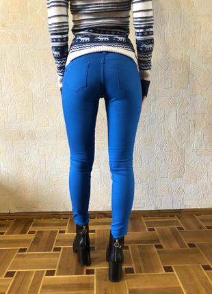 Синие штаны/брюки terranova размера s2 фото