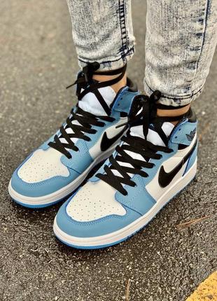 Кросівки жіночі nike air force 1 low dh0265 400 release date 1 retro courtes 'university blue'