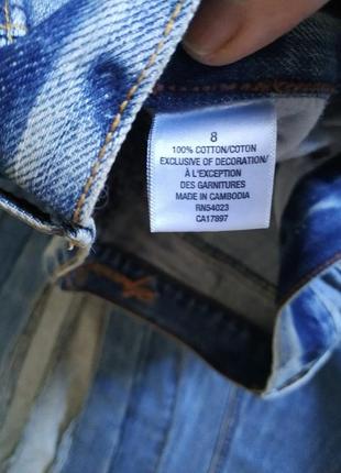 Стильна джинсова спідниця сша дизайн кантрі3 фото