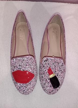 Балетки необычные