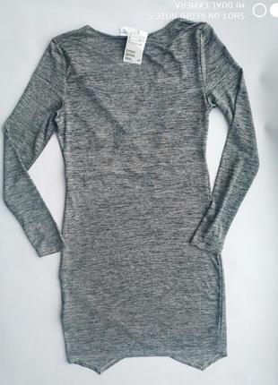 Трикотажное платье h&m 2