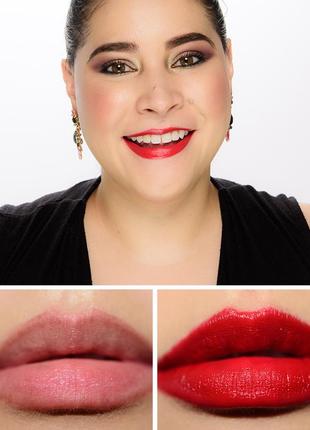 Увлажняющая кремовая красная помада сlinique pop lip colour passion pop8 фото