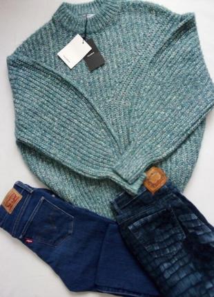 Шикарний светр крупна вʼязка оверсайз pull&bear.