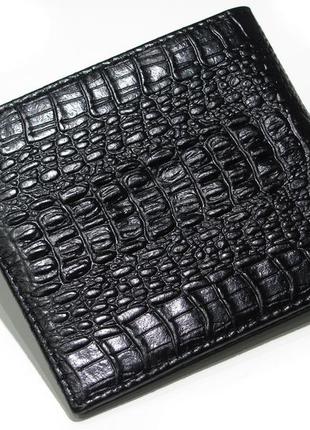 Шкіряний тонкий портмоне гаманець dker натуральна шкіра8 фото