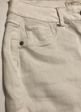 Белые штаны, джинсы, брюки denim {skinny}4 фото