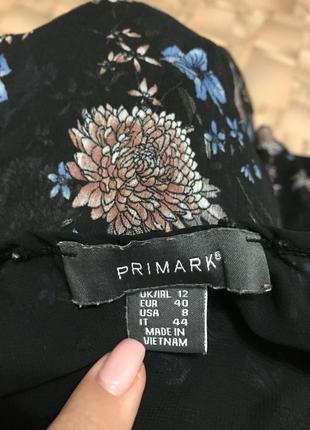 Блуза primark. блуза з мереживом2 фото