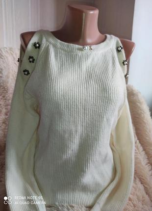 Кофта ошатна відкрите плече