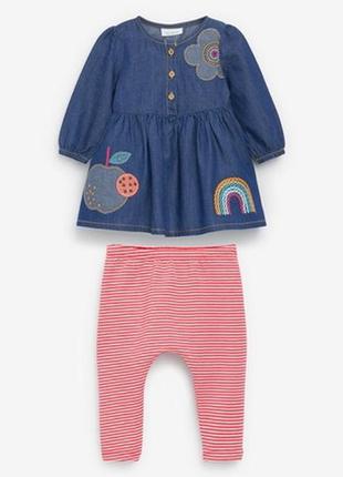 Комплект next (платтячко, леггінси) 🔥під замовлення🔥