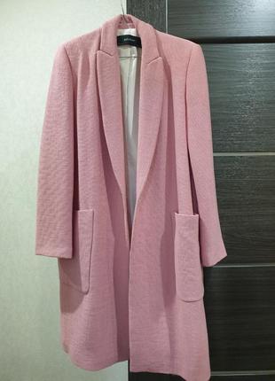 Zara стильное пальто