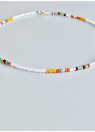 Чокер з бісеру