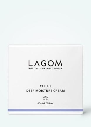 Крем зволожуючий lagom cellus deep moisture cream 60 мл2 фото