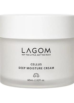 Крем зволожуючий lagom cellus deep moisture cream 60 мл