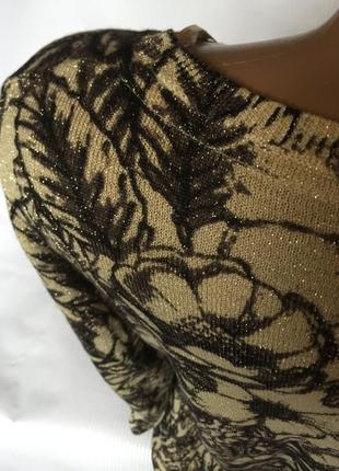 Шикарный легкий свитер , люрекс 2