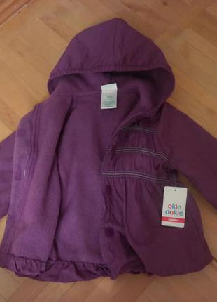 Продам курточку на флісовій підкладці okie dokie( сша)