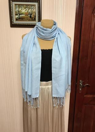 Ніжно-блакитний шарф cyrillus