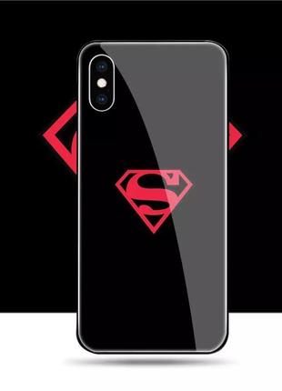 🔥 бампер чехол iphone x, супермен1 фото