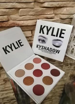 Тени для век kylie kyshadow the burgundy palette