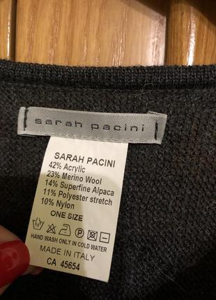 Кардиган на завязке, sarah pacini, оригинал италия10 фото