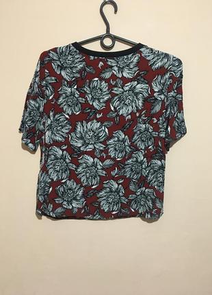 Футболка new look petite floral print tee2 фото