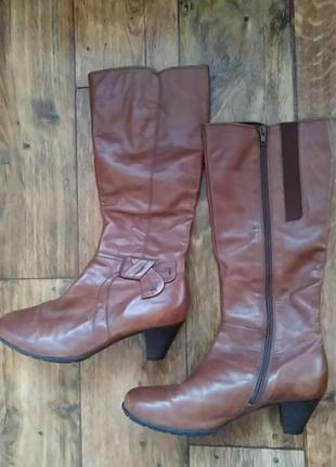 Чоботи шкіра