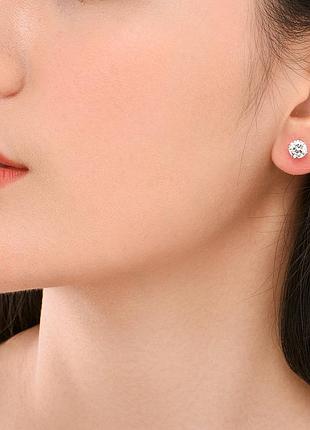 Серебряные гвоздики s925