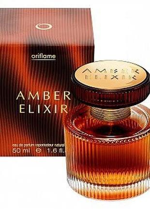 Парфюмерная вода amber elixir амбе эликсир 50 мл орифлейм код 424952 фото