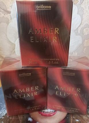 Парфюмерная вода amber elixir амбе эликсир 50 мл орифлейм код 424953 фото