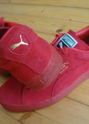 Кроссовки puma suede натур замша оригинал 40 разм