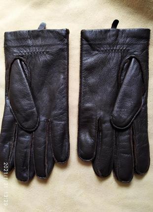 Кожаные wolsey перчатки м, англия, оригинал2 фото
