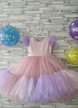 Красивое пвшное платье для девочек на праздники