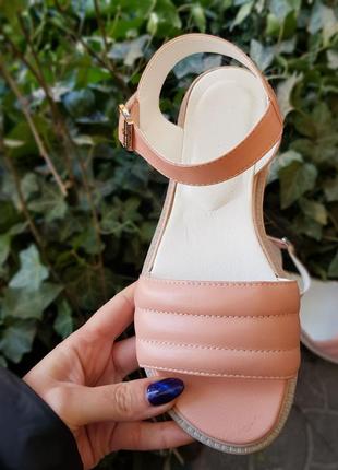 Розпродаж🍭шкіряні босоніжки літо 2021