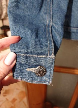 Джинсовая куртка dolerto jeans новая5 фото