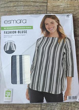 Стильная женская блузка из вискозы esmara германия  на размер м,s