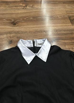 Кожаное платье acne leonore 4