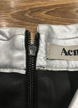 Кожаное платье acne leonore 5