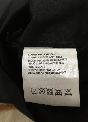 Кожаное платье acne leonore 8