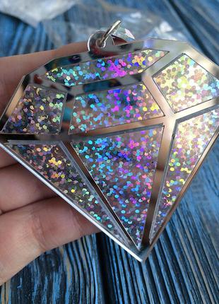 Серьги алмазы (бриллианты, диаманты)2 фото