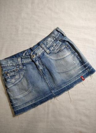 Джинсовая мини юбка от esprit. 🌼 5 вещей на 100 грн 🌼1 фото