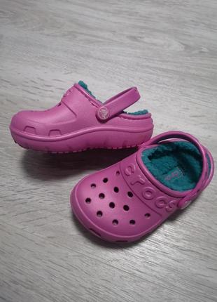 Детские шлепанцы, сабо crocs2 фото