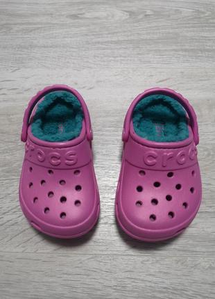 Детские шлепанцы, сабо crocs3 фото