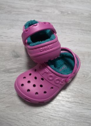 Детские шлепанцы, сабо crocs4 фото