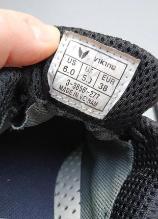 Кожаные туфли viking gore-tex 38р. 24.5 см8 фото