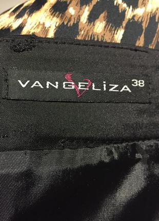 Леопардова спідниця-олівець 4