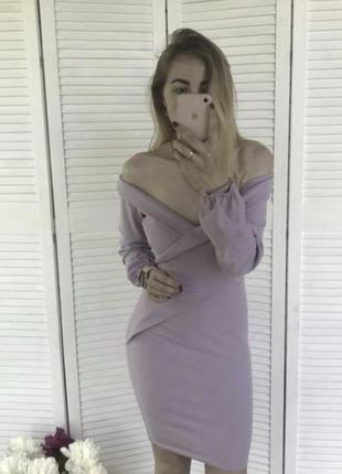 Лиловое платье жакет пиджак