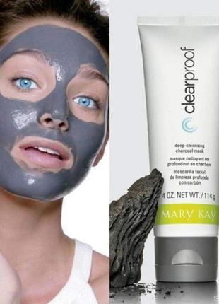 Маска на основе угля мэры кей, mary kay, mary kay, Мери кей2 фото