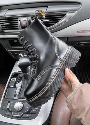 Dr. martens jadon fur женские кожаные зимние ботинки на меху 😍