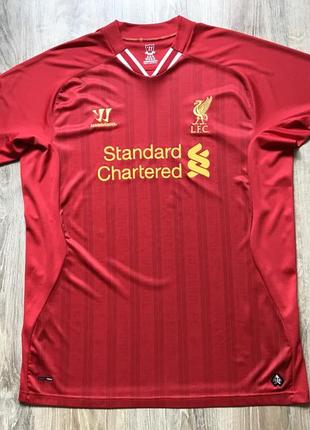 Мужская футбольная джерси warrior liverpool 2013 home football shirt jersey10 фото