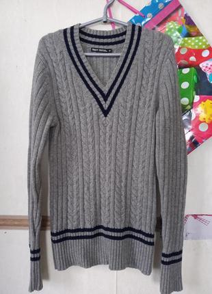 Натуральний вовняний светр, пуловер filippa k1 фото